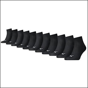 Puma Quarter Socken 11-Pack schwarz