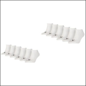 Puma Sneaker Socken Plain 12er-Pack weiß