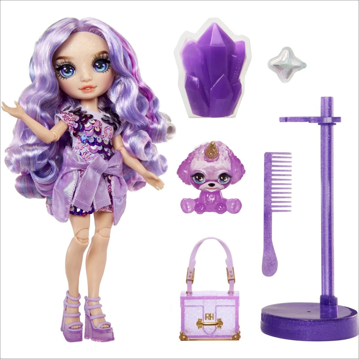 Doll - suitable girls, suitable from 4 years, doll height: 28cm, material: plastic, bends hands and legs