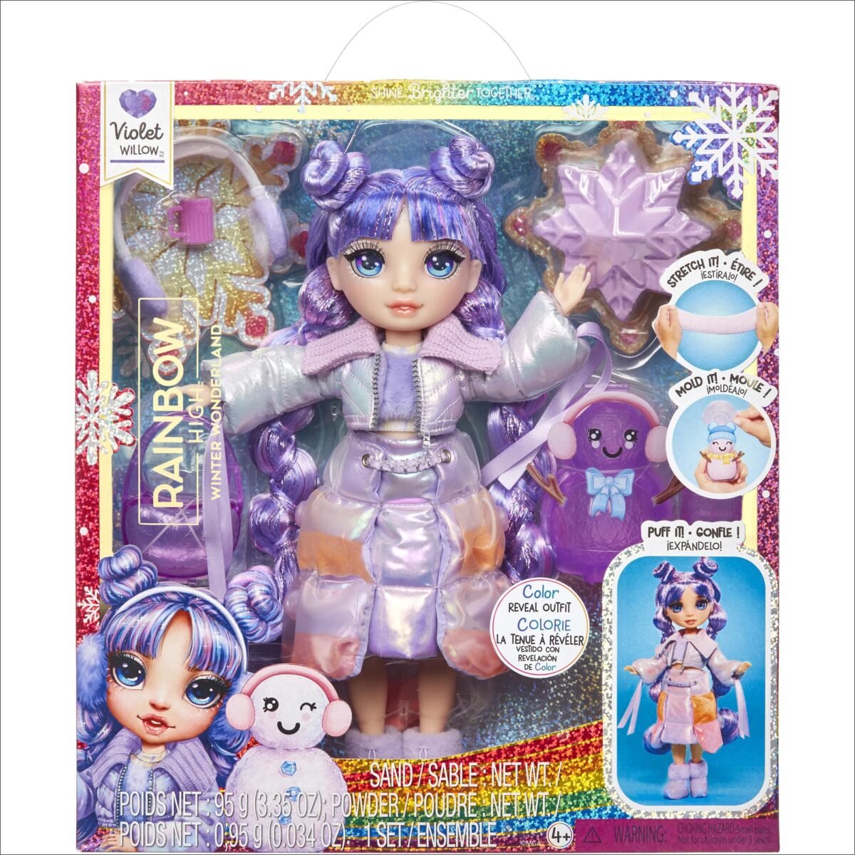 Doll - suitable girls, suitable from 4 years, doll height: 28cm, material: plastic, bends hands and legs