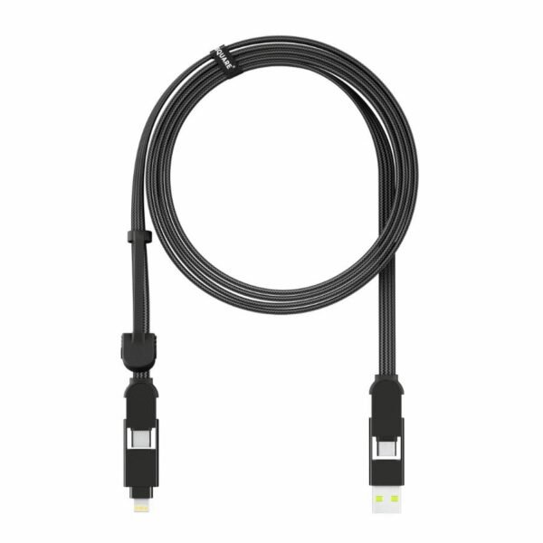 The Rolling Square inCharge XL 2m is a high-quality, ultra-durable charging cable designed for users who need both flexibility and reliability.