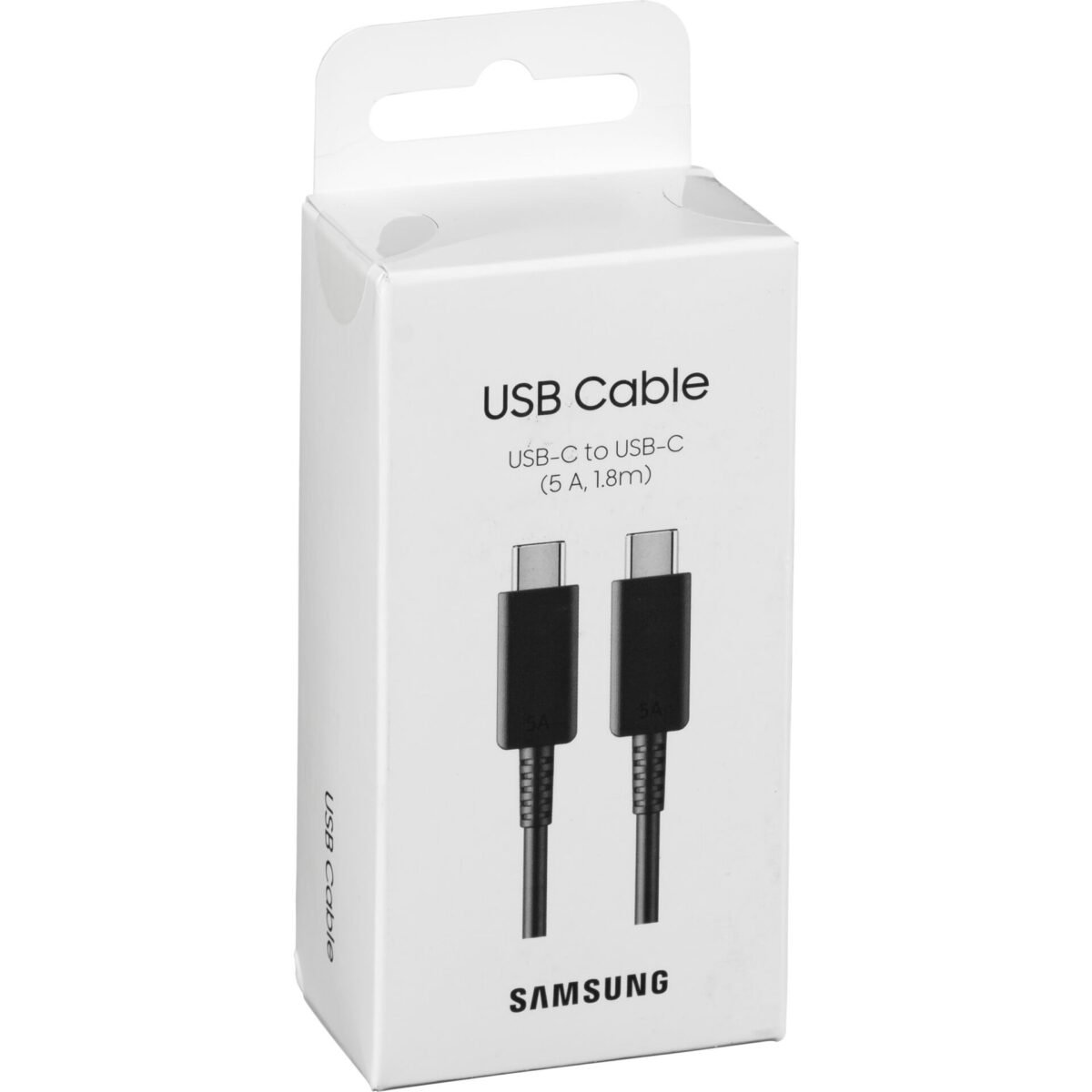 The Samsung EP-DX510JB is a high-quality USB-C charging cable designed for fast and efficient power delivery.