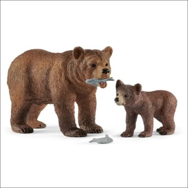 Figures - playset, 7 cm height, material: rubber, from 3 years