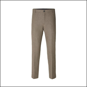 Selected Slhslim-Mark Wool TRS B Noos