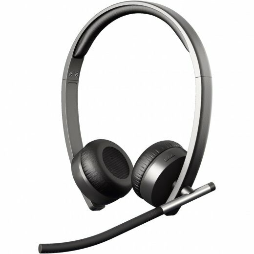 The Logitech Wireless Headset Dual H820e is a DECT wireless headset designed for office and call center environments.