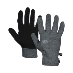 The North Face Etip Recycled Glove (4SHA) medium grey heather