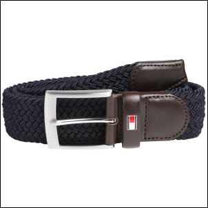 Tommy Hilfiger Adan Tonal Braided Elastic Webbing Belt (AM0AM02801)