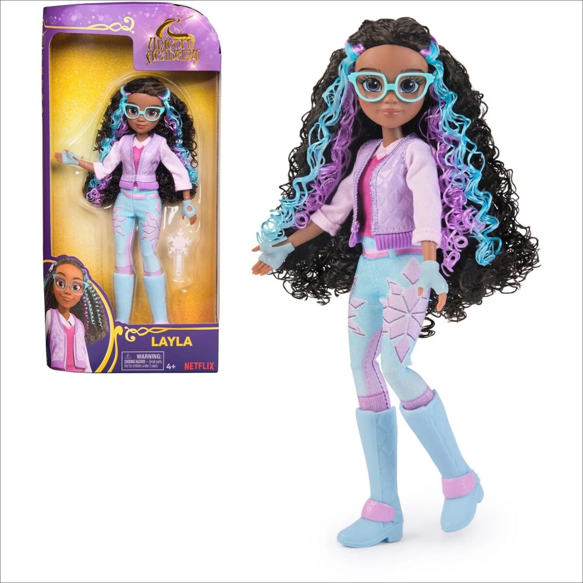 Doll - suitable girls, suitable from 4 years, doll height: 24cm, material: plastic, bends hands and legs