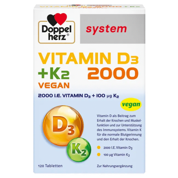 Vitamin D deficiency - Doppelherz system Vitamin D3,