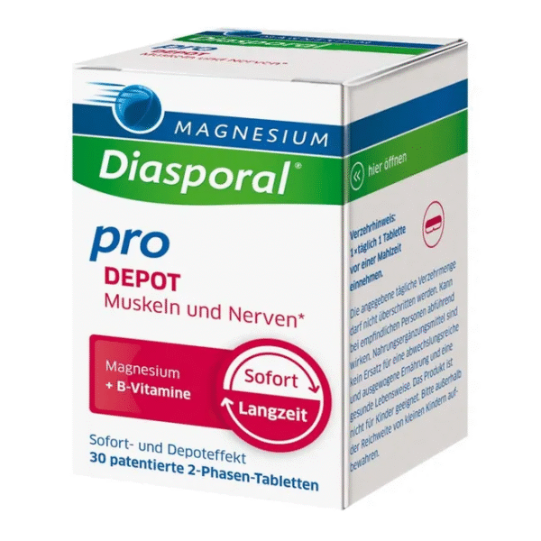 Magnesium deficiency causing muscle cramps - Magnesium-Diasporal Pro DEPOT,