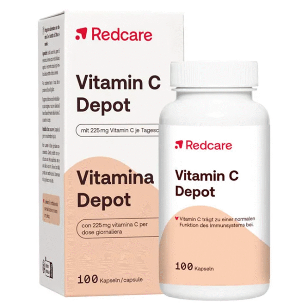 Vitamin C deficiency causing immune weakness - Redcare Vitamin C Depot,