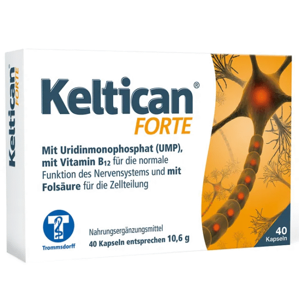 Deficiency of vitamin B1 causing nerve pain - Trommsdorff Keltican forte,