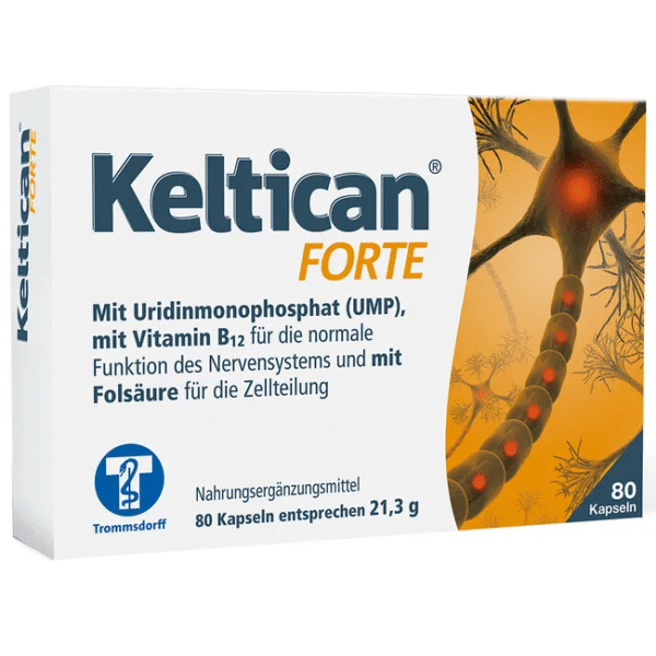 Deficiency of vitamin B1 causing nerve pain - Trommsdorff Keltican forte,