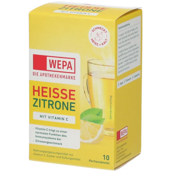 Vitamin C deficiency - WEPA HEISSE ZITRONE,